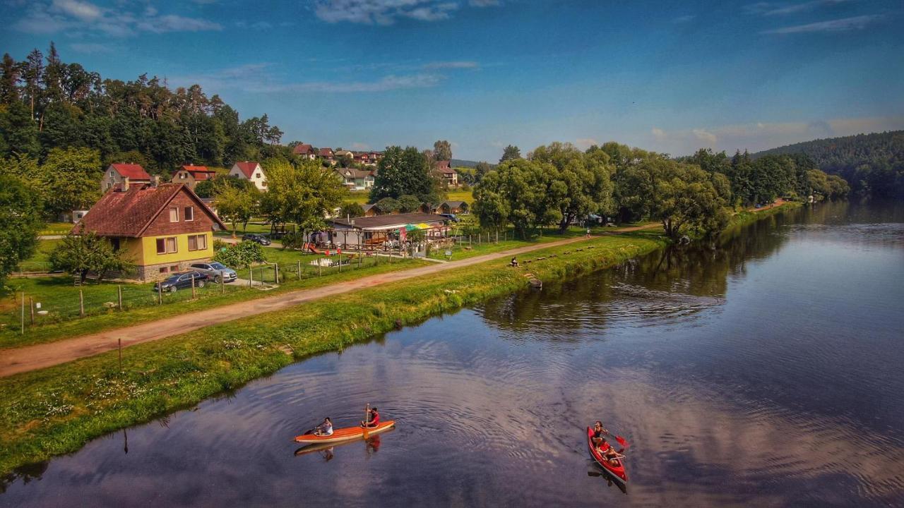 Hotel Camping Prima Týn nad Vltavou Exteriér fotografie